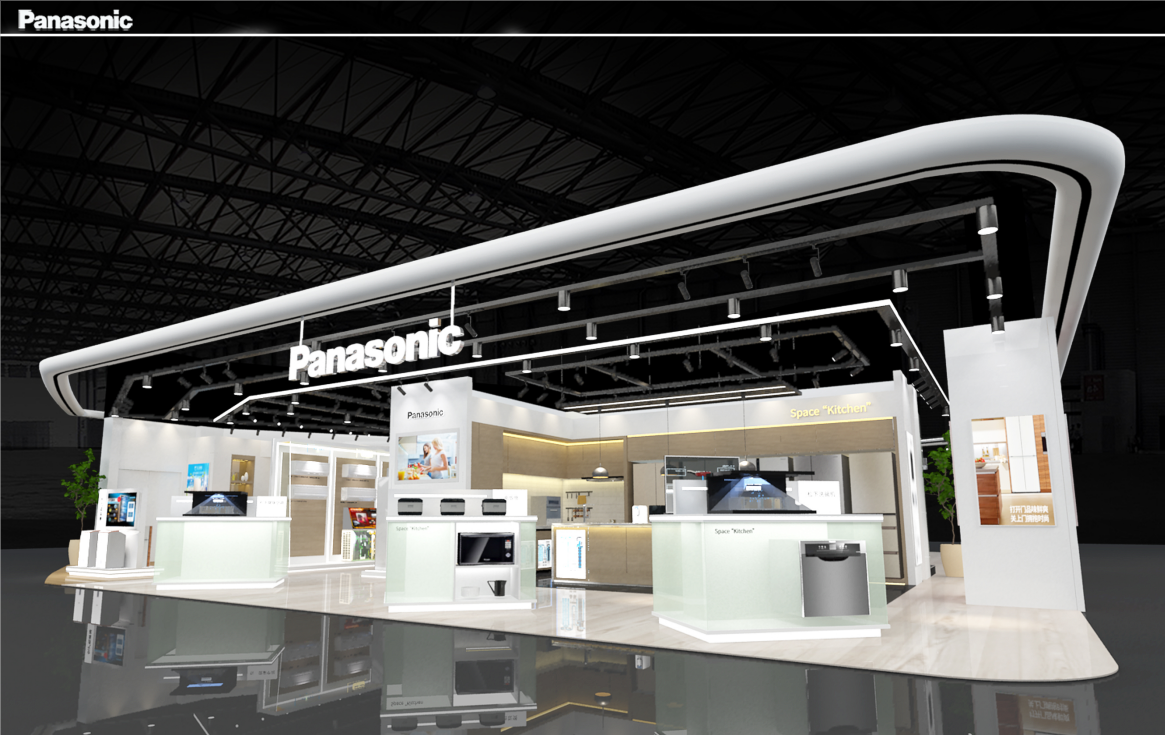 重慶展廳裝修--松下普泰廣場(chǎng)電器店面裝修