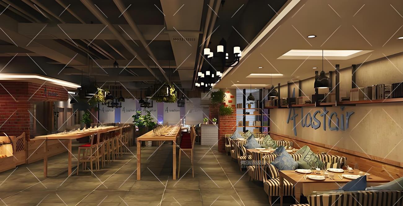 餐飲店裝修案例效果圖 餐飲店裝修案例效果圖