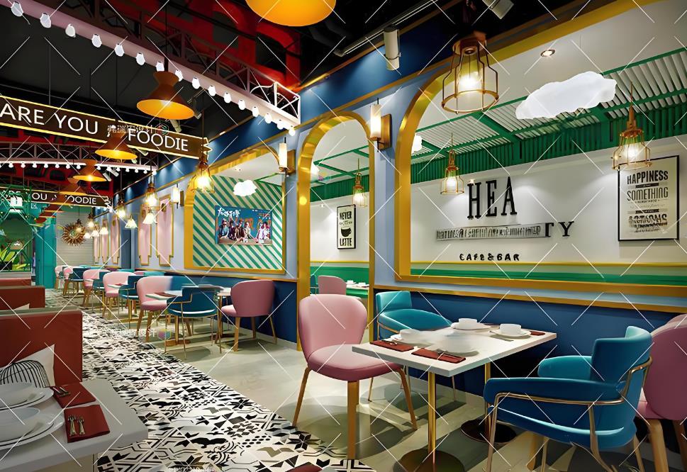 餐飲店裝修案例效果圖 餐飲店裝修案例效果圖