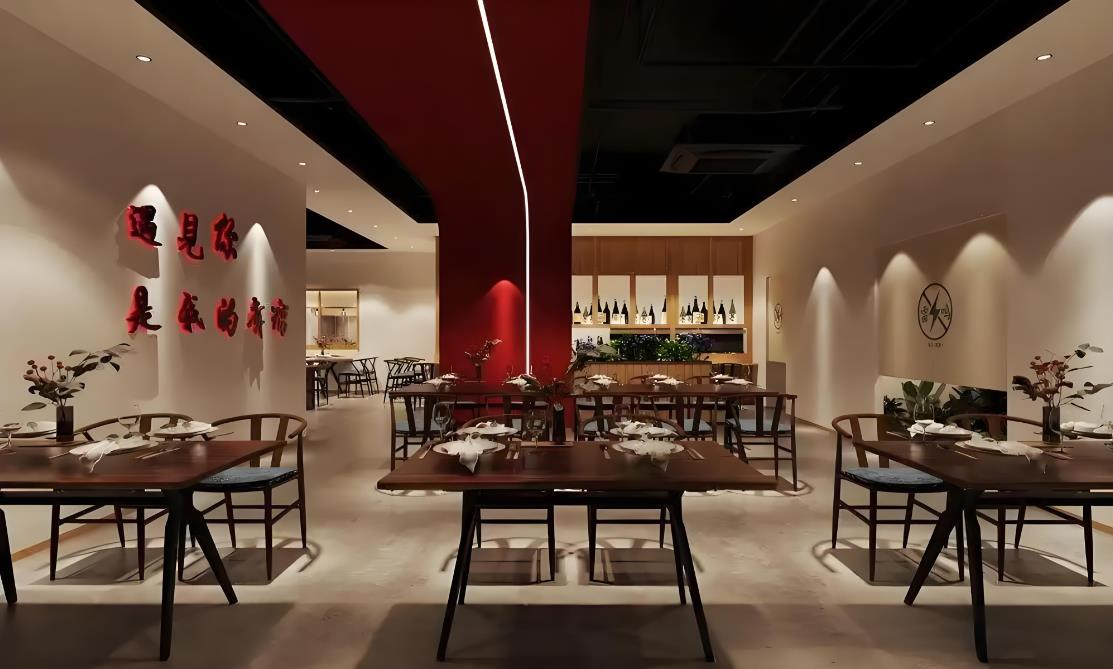 合肥400平日料餐飲店裝修設(shè)計(jì)效果圖 合肥400平日料餐飲店裝修設(shè)計(jì)效果圖