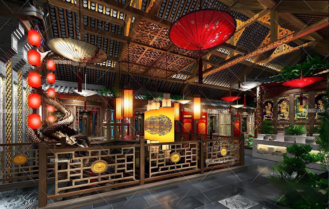 餐飲店裝修案例效果圖 餐飲店裝修案例效果圖