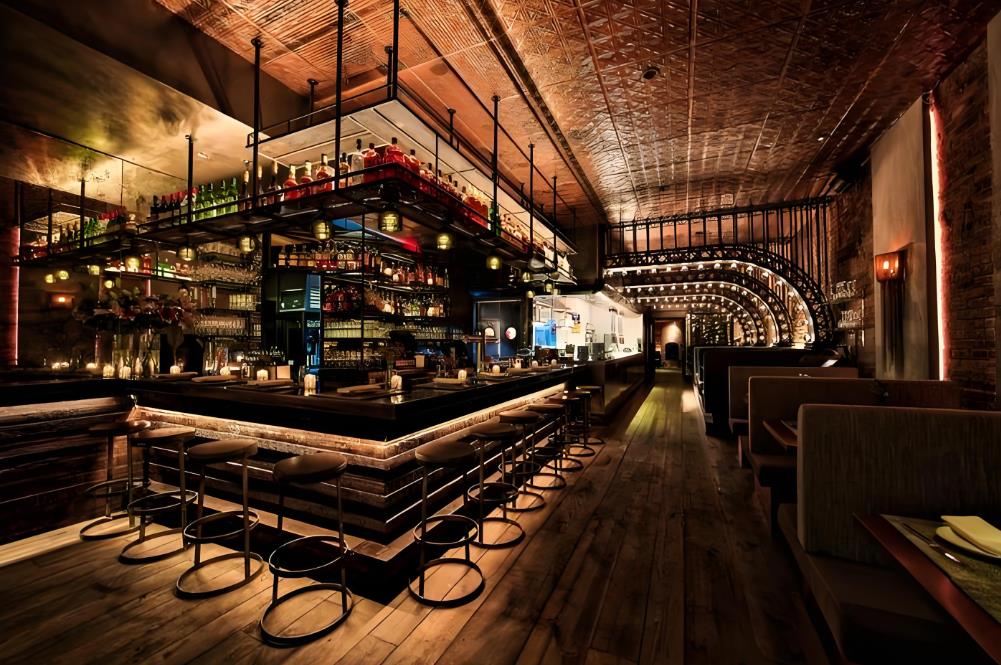 美式復古酒吧裝修效果圖，探索美