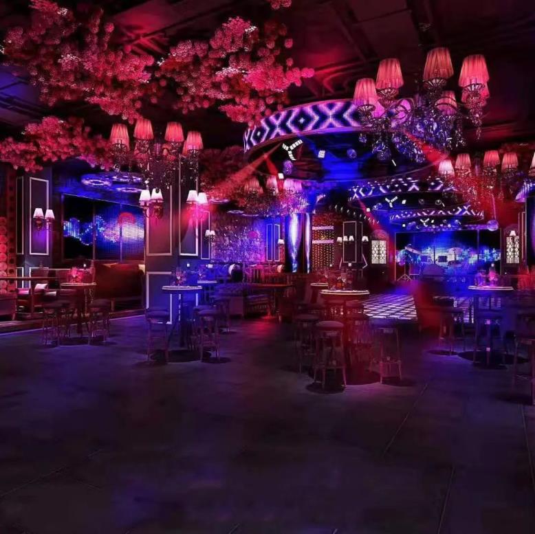 200平重慶酒吧裝修效果圖，12萬搞定裝修