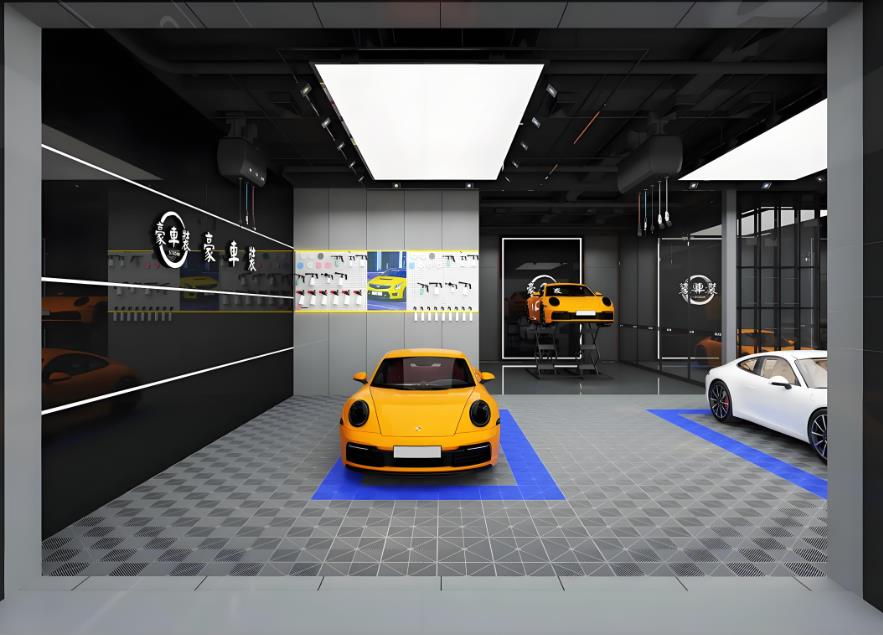 豪車裝汽車改裝店設(shè)計(jì)方案