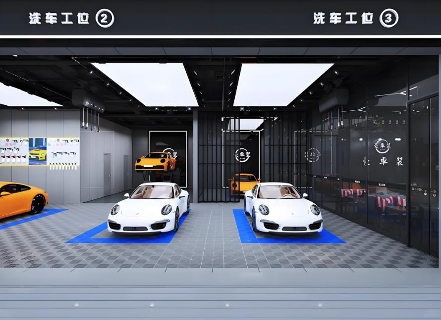豪車裝汽車改裝店設(shè)計(jì)方案