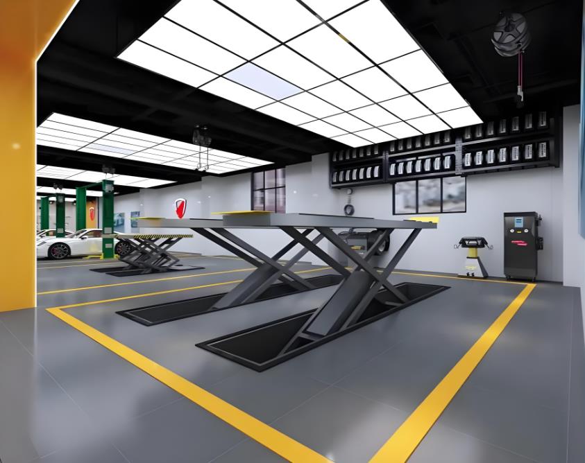 汽車維修店裝修效果圖