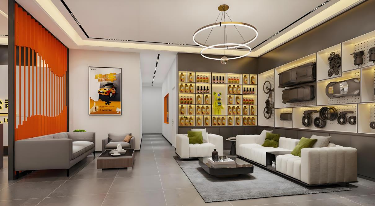 南方路捷汽車維修店裝修效果圖