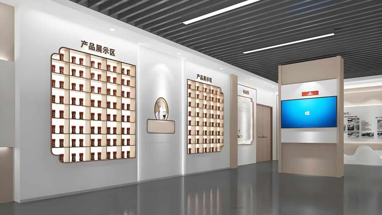 企業(yè)文化展廳裝修效果圖