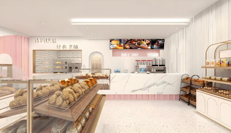 重慶烘焙店裝修設計，看一眼就甜到心里去了！