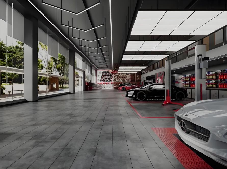 汽修廠設(shè)計裝修方案