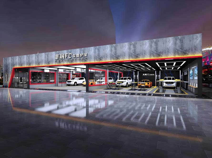 汽車修理廠外觀裝修設(shè)計(jì)